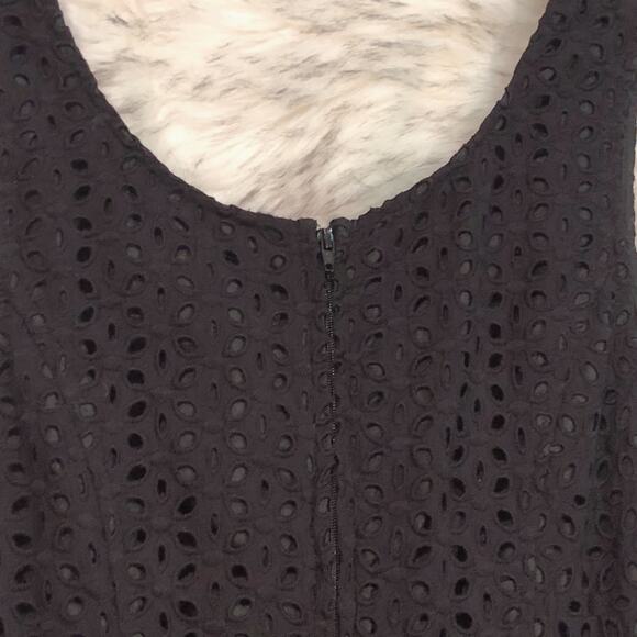 Jack. by BB Dakota sleeveless goth little black dress size 2 - Picture 11 of 11